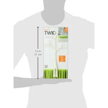 Boon Twig Drying Rack Accessory White Baby Bottle Organizer