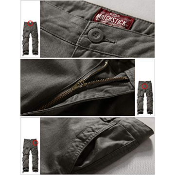 Match Men's Wild Cargo Pants - Stylish Versatile Comfort