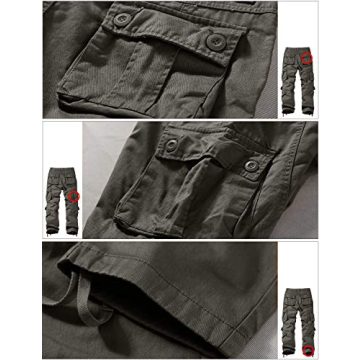 Match Men's Wild Cargo Pants - Stylish Versatile Comfort