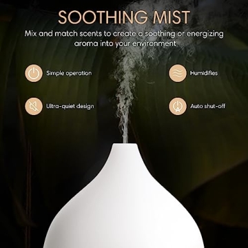 SALKING Essential Oil Diffuser - Compact Aromatherapy Bliss