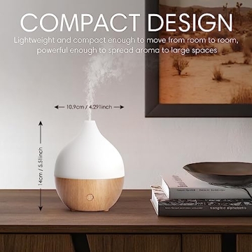 SALKING Essential Oil Diffuser - Compact Aromatherapy Bliss