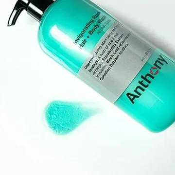 Anthony Mens Body Wash & Shampoo with Pine Wood Scent