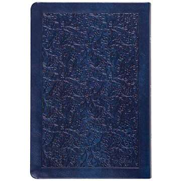 The Passion Translation New Testament Large Print Navy - Perfect Gift Edition with Psalms, Proverbs,...