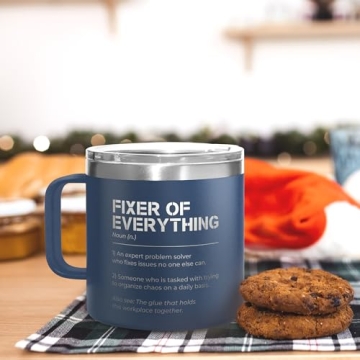 Thank You Gifts for Men, Boss, Coworker, Manager, Office, Mentor - Coworker Gifts, Gifts for Coworkers, Boss Gifts for Men, Gifts for Boss - Birthday Gifts, Christmas Gifts for Men - 14 Oz Coffee Mug