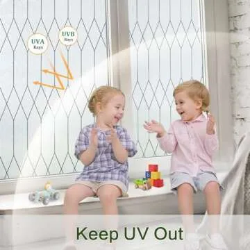 Windimiley Moroccan Window Privacy Film for Home Decor