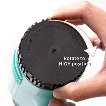 PYD Life Heat Blower Gun 1800W for Sublimation Shrink Wrap