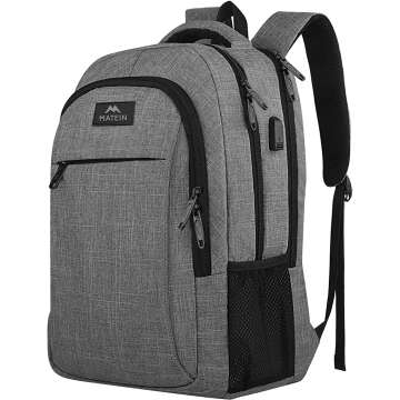 Stylish USB Laptop Backpack for Everyday Use