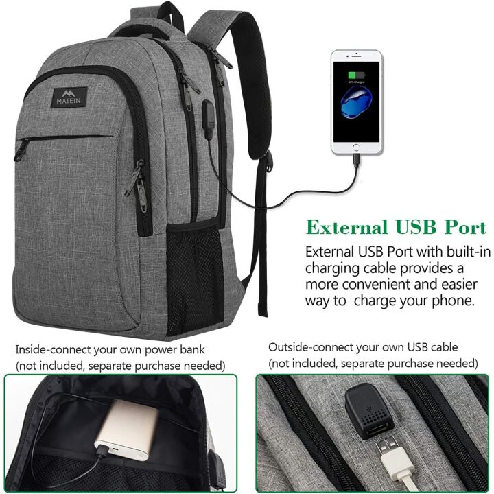 Stylish USB Laptop Backpack for Everyday Use