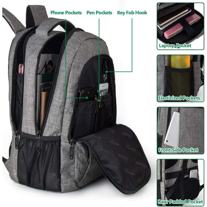Stylish USB Laptop Backpack for Everyday Use
