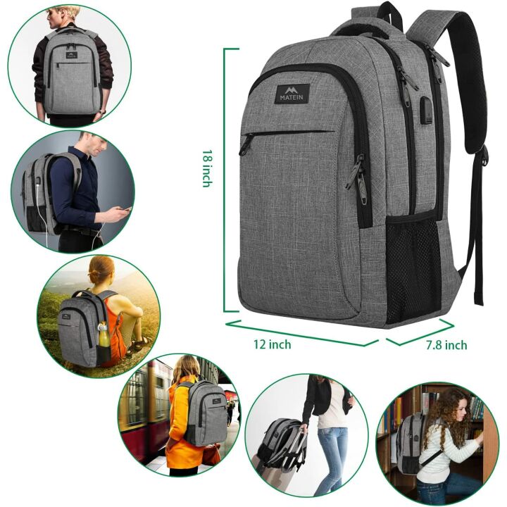 Stylish USB Laptop Backpack for Everyday Use