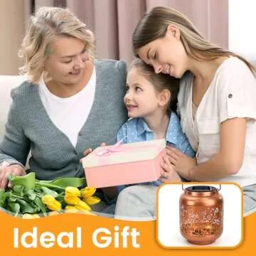 Stylish Solar Lantern for Mother's Day & Garden Decor
