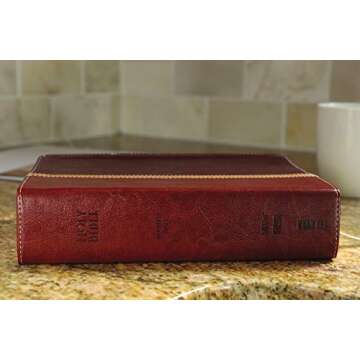 NIV, The Message, Parallel Study Bible, Leathersoft, Brown: Two Bible Versions Together with NIV Study Bible Notes