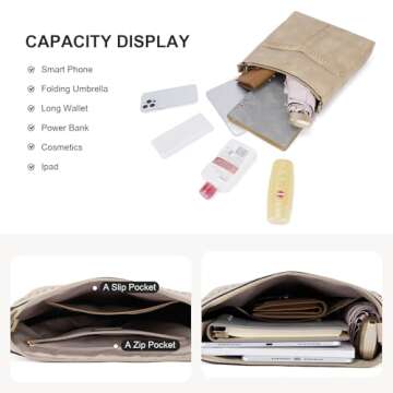 Stylish Telena Vegan Leather Crossbody Bags for Women