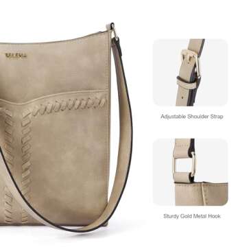 Stylish Telena Vegan Leather Crossbody Bags for Women