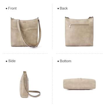 Stylish Telena Vegan Leather Crossbody Bags for Women
