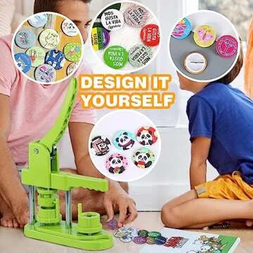 MK.Bear Button Maker - Versatile DIY Crafting Machine
