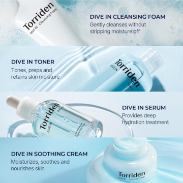 Torriden DIVE-IN Trial Kit Hydrating Korean Skin Care Set