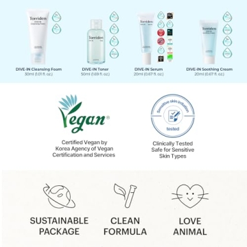 Torriden DIVE-IN Trial Kit Hydrating Korean Skin Care Set