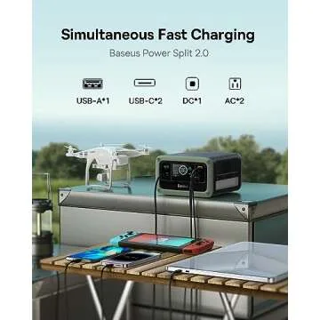 Baseus 140W Laptop Power Bank - 48,000mAh Power Station