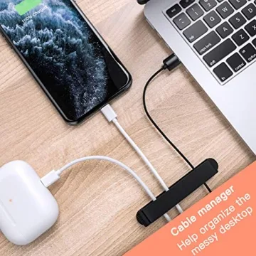 PZOZ Cord Organizer - 3 Pack Cable Management Solution