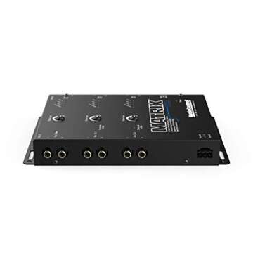 AudioControl Matrix Plus Loud Music Lover's Bundle with ACR-1 Dash Remote. Six Channel Line Driver Boosts Receiver Signal up to 24 DB to Maximize Your Amplifier's Output, Clean Low Noise Amplification