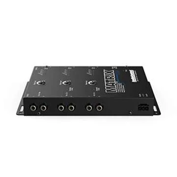 AudioControl Matrix Plus Loud Music Lover's Bundle with ACR-1 Dash Remote. Six Channel Line Driver Boosts Receiver Signal up to 24 DB to Maximize Your Amplifier's Output, Clean Low Noise Amplification