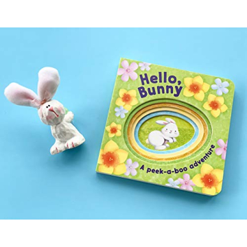 Hello Bunny Board Book for Kids – Perfect Easter Gift