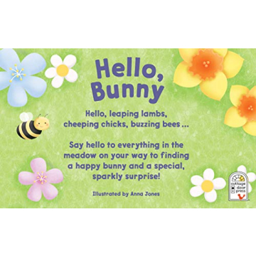 Hello Bunny Board Book for Kids – Perfect Easter Gift