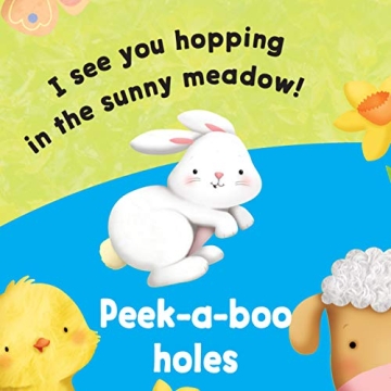 Hello Bunny Board Book for Kids – Perfect Easter Gift