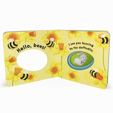 Hello Bunny Board Book for Kids – Perfect Easter Gift