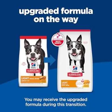 Hill's Science Diet Light Dry Dog Food, Chicken & Barley, 30lb - Ideal for Weight Management