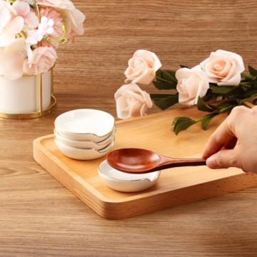 Elegant Gold Rimmed Spoon Rests Set for Any Occasion