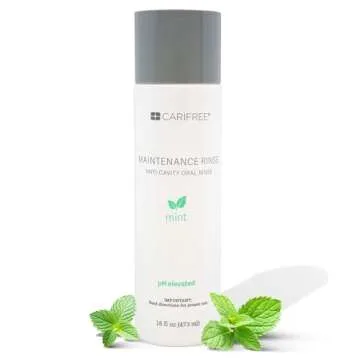 CariFree Maintenance Rinse, Mint Flavored, Anti-Cavity Fluoride Mouthwash, Dentist Recommended, Prev...