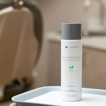 CariFree Maintenance Rinse, Mint Flavored, Anti-Cavity Fluoride Mouthwash, Dentist Recommended, Prevents Oral Decay, Freshens Breath, Alcohol-Free, Neutralizes pH (Previously CTx3)