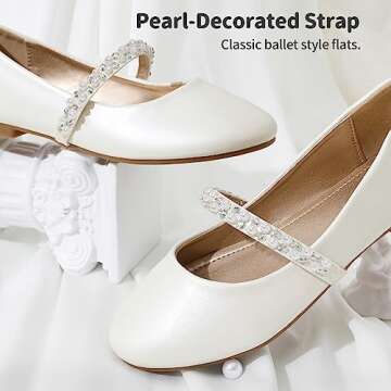 Stylish DREAM PAIRS Girls Mary Jane Dress Shoes for Events