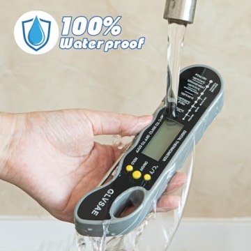 Waterproof Digital Meat Thermometer Fast Accurate with Backlight