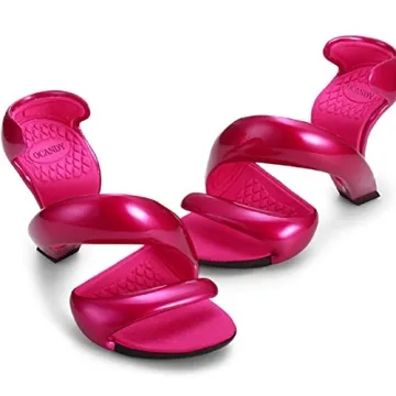 Loonglue Women's Fashionable Snake Shape High Heels Sandals