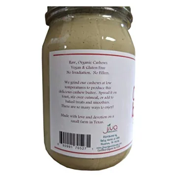 Jiva Organics Cashew Butter Organic Raw Nut Spread