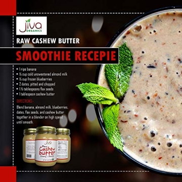 Jiva Organics Cashew Butter Organic Raw Nut Spread