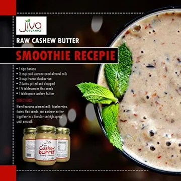 Jiva Organics Cashew Butter Organic Raw Nut Spread