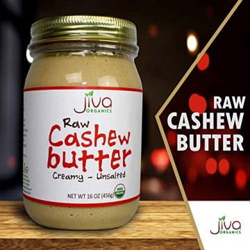Jiva Organics Cashew Butter Organic Raw Nut Spread