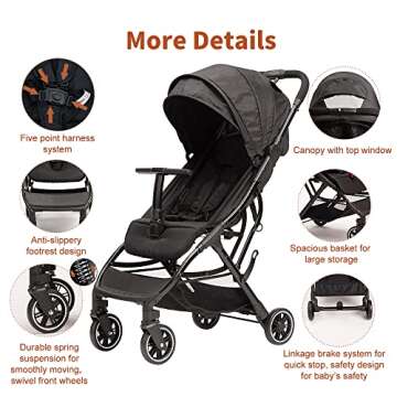 Lightweight COOL KIDS Portable Travel Stroller