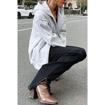 AUTOMET Women's Zip Up Hoodie - Soft & Stylish Outerwear