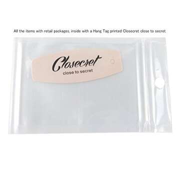 Closecret Women's Assorted Bra Back Strap Extenders With 1 to 3 Hook Optional(Combination 1)