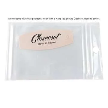 Closecret Women's Assorted Bra Back Strap Extenders With 1 to 3 Hook Optional(Combination 1)