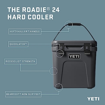 YETI Roadie 24 Hard Cooler Cosmic Lilac for Adventures