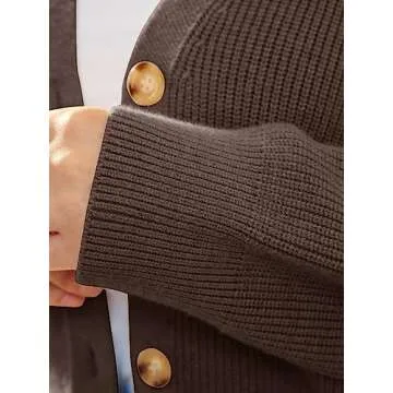 Trendy Oversized EFAN Women's Cardigan Sweaters for 2025