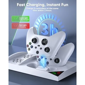 Advanced Xbox Series S Cooling and Charging Station
