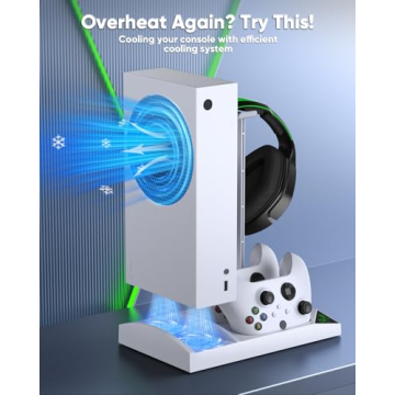 Advanced Xbox Series S Cooling and Charging Station