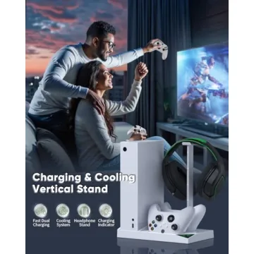 Advanced Xbox Series S Cooling and Charging Station